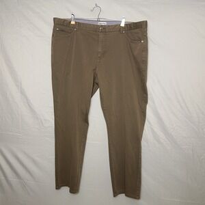Peter Millar Mens Pants Size 44 Brown 5 Pocket Style Ultimate Sateen Quiet Soft